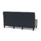 Lesro Siena Armless 3 Seat Tandem Seating No Center Arms, Walnut, RS NightSky Back, MD Farro Seat SN3102 - alternate 3